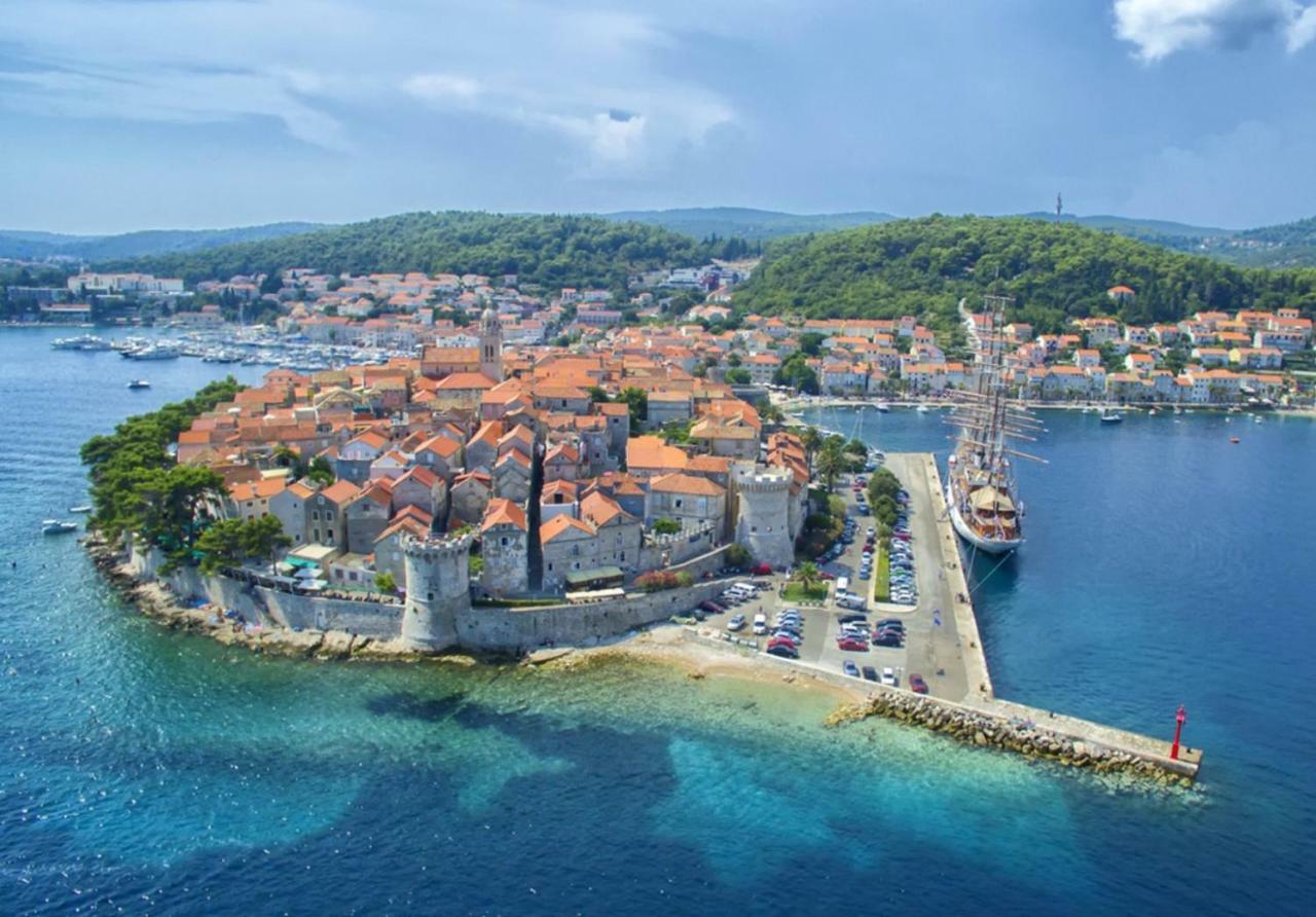 Apartment Korčula Eksteriør billede